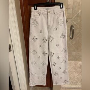 Noli Embellished High Rise Jeans